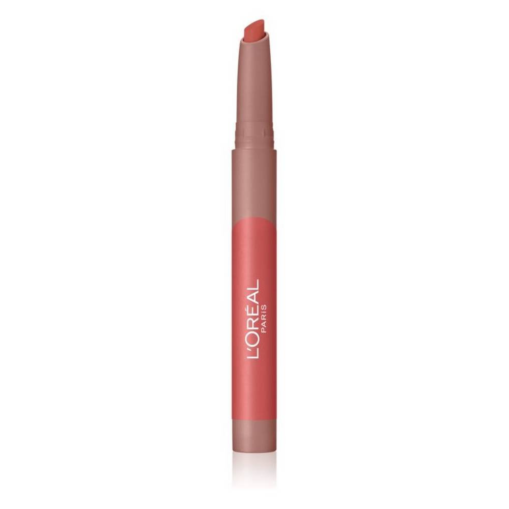 loreal matte lip crayon 105